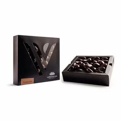 CHOCOLATE VARSOVIENNE GRAGEA AMANDE NOIR 120 GRS