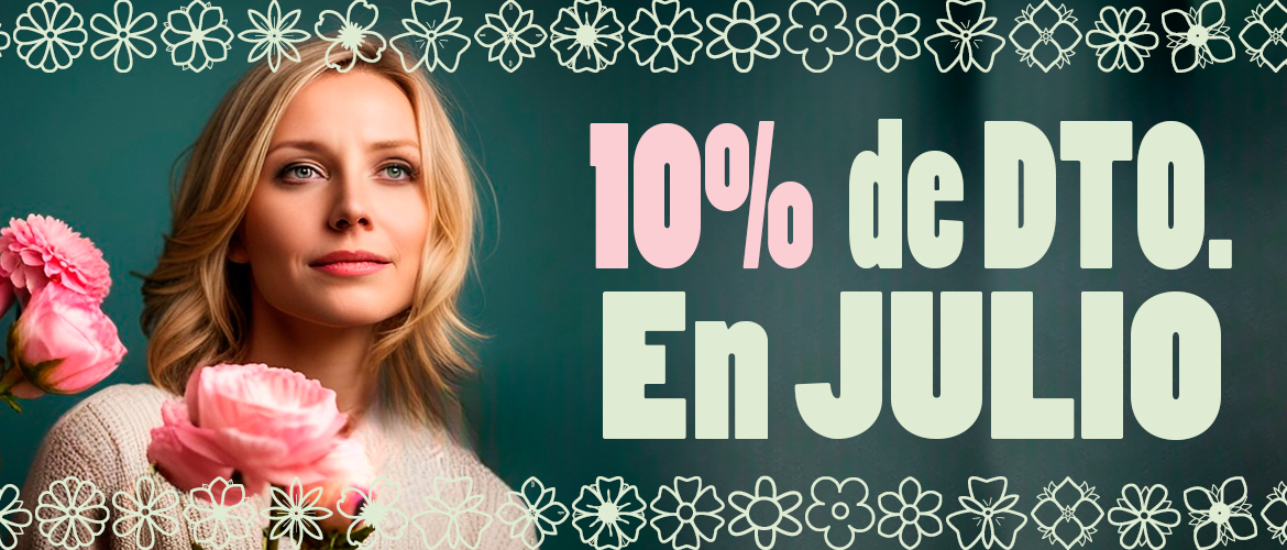 descuento rosas en julio